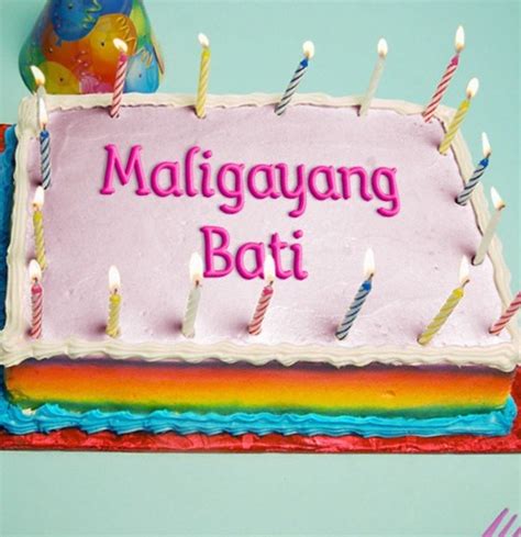 Maligayang Bati Sa Iyong Kaarawan Lyrics