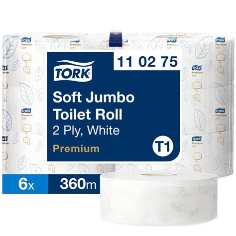 Tork SmartOne Mini Toilet Roll 2 Ply White T9 Advanced Western Hygiene