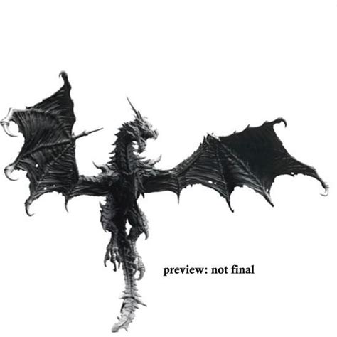 Alduin Deluxe Action Figure 23 cm | The elder scrolls, Elder scrolls ...