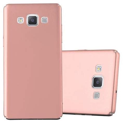 Cadorabo Hoesje Voor Samsung Galaxy A5 2015 In METAAL ROSE GOUD Hard