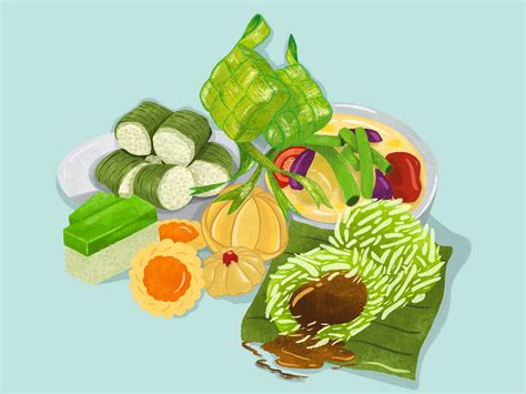 Makanan Hari Raya Images Behance
