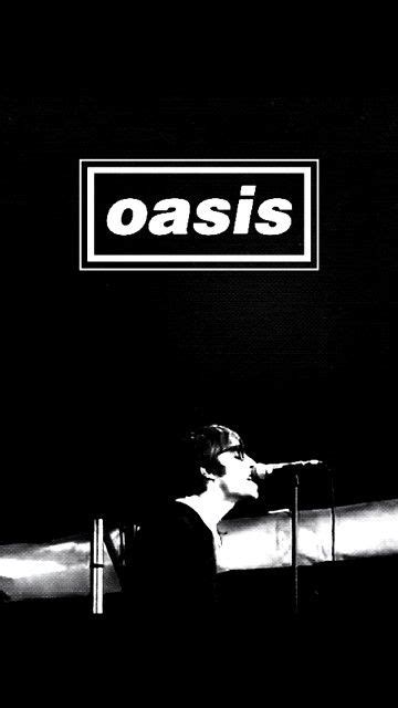 Oasis Black Wallpaperandlockscreen Liam Gallagher By Lilium622 Oasis