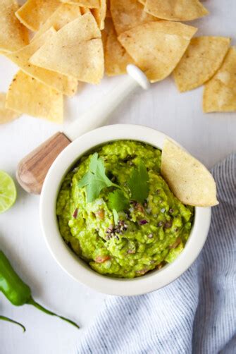 The BEST Authentic Guacamole Recipe The Novice Chef