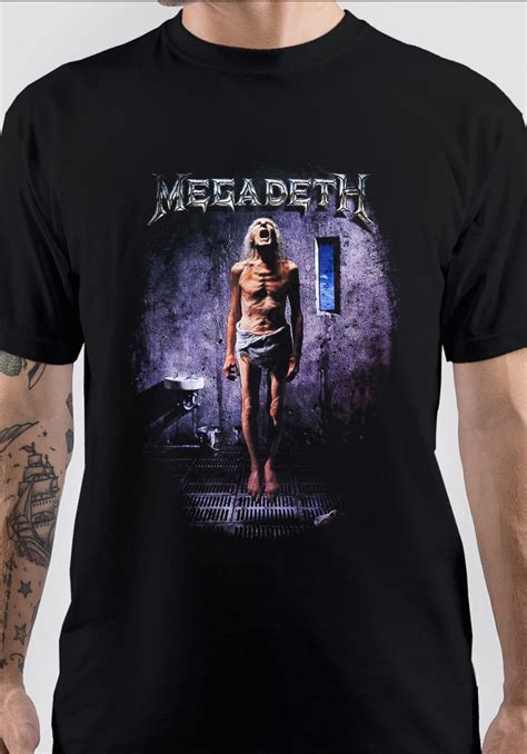 Megadeth Band Black T-Shirt | Swag Shirts