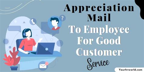 Appreciation Email To Employee For Customer Service Infoupdate Org