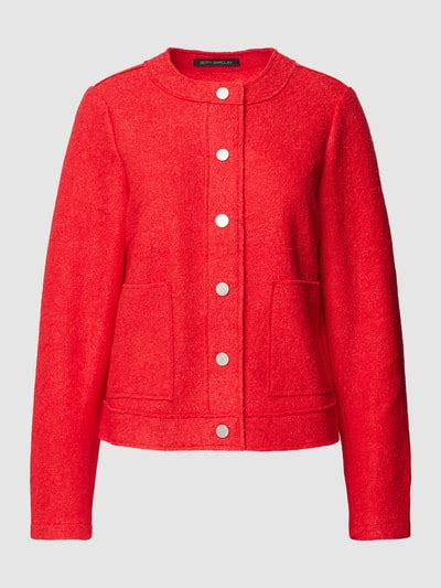 Betty Barclay Blazer Mit Aufgesetzten Taschen Rot Online Kaufen