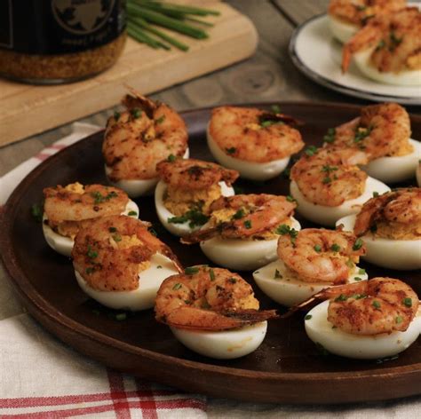 Creole Shrimp Deviled Eggs Deviled Eggs Recipe Shrimp Deviled Eggs Deviled Eggs