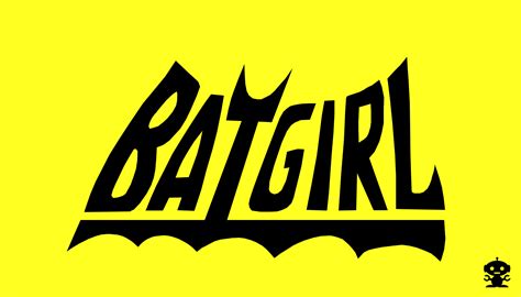 1967 Batgirl On Batman TV Show Title Logo By HappyBirthdayRoboto On