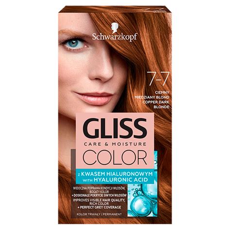 Schwarzkopf Gliss Color 7 7 Dark Copper Blonde Online Shop Internet