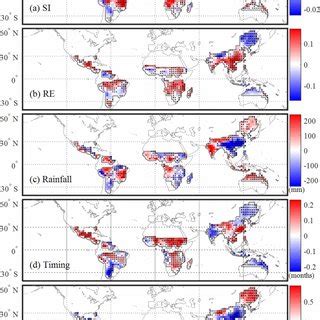 Spatial Patterns Of The Multi Model Ensemble Median Trend In A Si