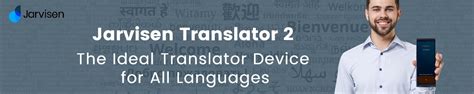 Jarvisen Translator 2 Launched Supporting 108 Languages And Accents