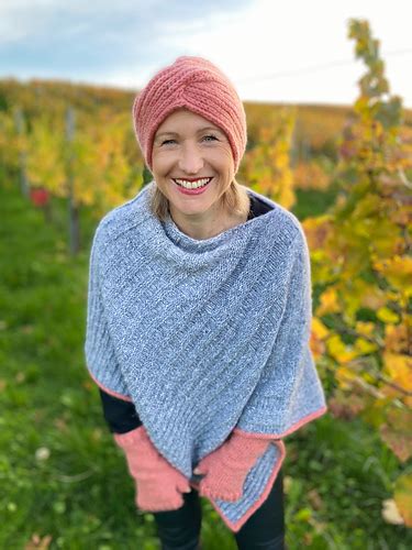 Ravelry Poncho Triple Plaid Pattern By Tanja Steinbach