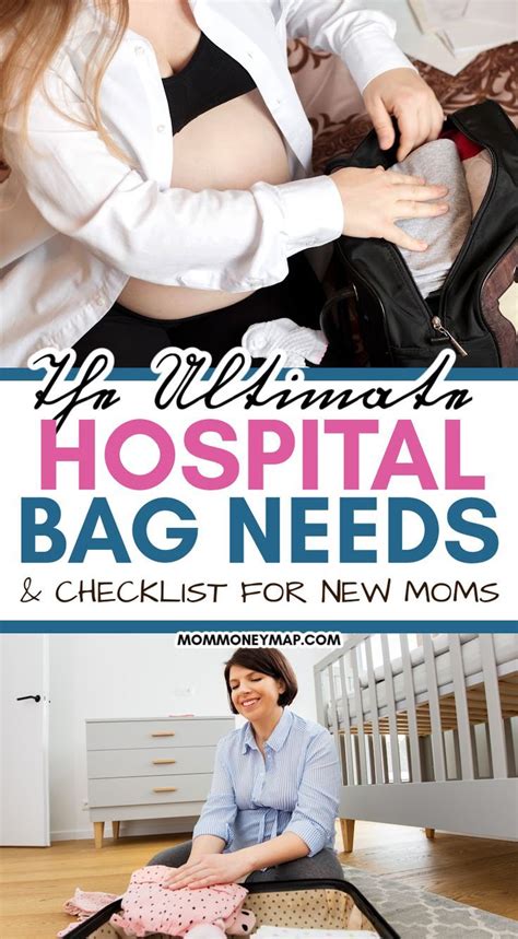 A Realistic Hospital Bag Checklist For Mom Dad And Baby Artofit