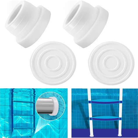 Amazon Pack Pool Ladder Rubber Bumpers Inground Pool Ladder Plug