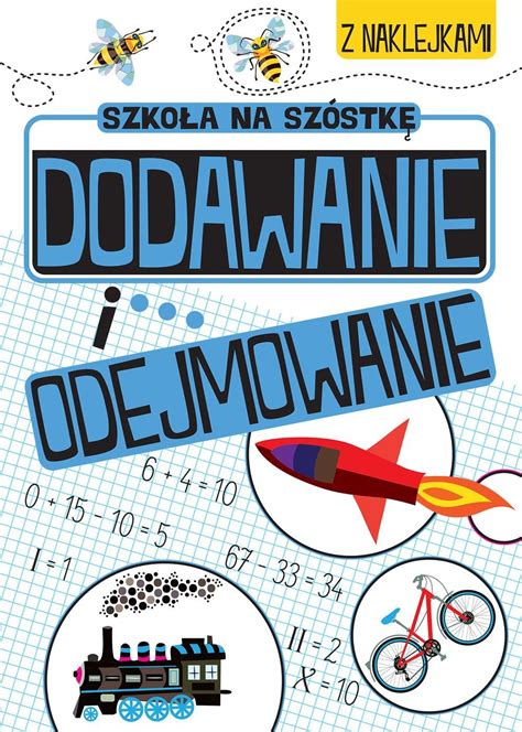 Podręcznik szkolny Zabawy Matematyczne Dodawanie I Odejmowanie Szkoła