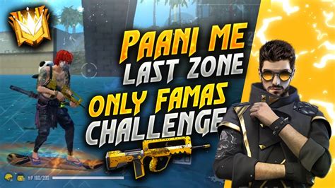 Only Famas Challenge In Ranked Match Garena Free Fire Eeshwar