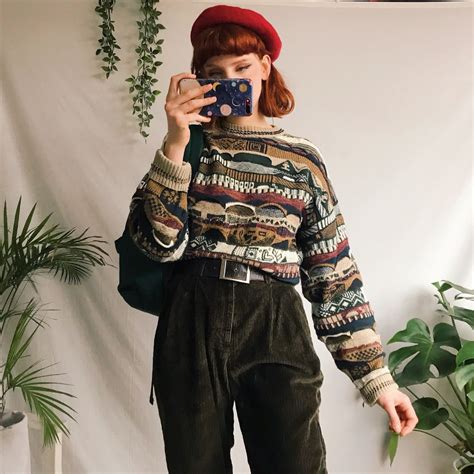 Super Cute Vintage 90s Coogi Style Jumper Gorgeous Depop Roupas