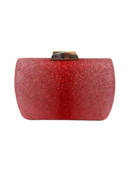 Bolso De Fiesta Clutch Rojo Degradado