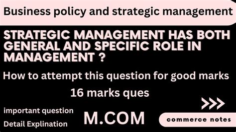 Strategic Management Process Model Draw Model Of Strategic Management