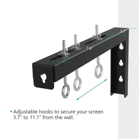 Projector Screen Wall Mount Psm001xl B Wali Electric