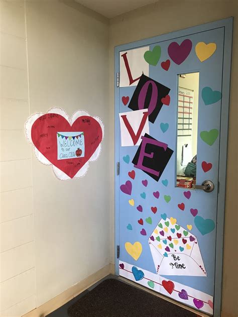 Valentine Classroom Door Decorations Diy Classroom Decorations Valentines Classroom Door Diy