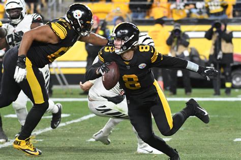 Steelers Offense Despite Showing Growth Sputters When It Matters Vs Bengals The Athletic