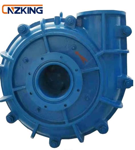 Mineral Processing Centrifugal Industrial Heavy Metal Slurry Pumps For