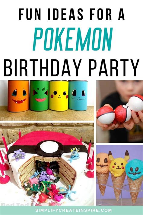 How To Throw The Ultimate Pokemon Party Party Delights Blog Atelier