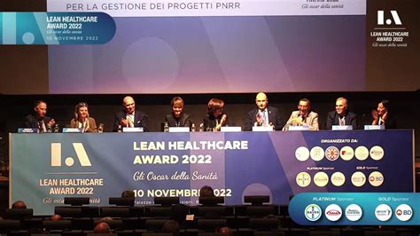 Lean Healthcare Award Innovazione Per Una Sanit Vicina Ai Cittadini