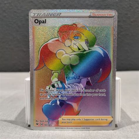 Opal 197 185 Vivid Voltage Holo Secret Rare Pokemon Card EBay