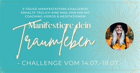 Manifestiere Dein Traumleben Kostenlose Tage Challenge Von Inner Light