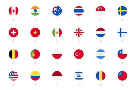 International Flag Icons