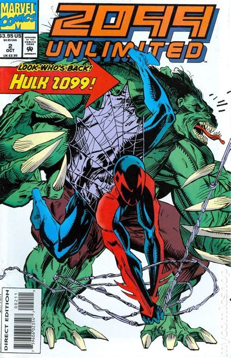 2099 Unlimited (1993) #2 Incredible Hulk Spider-Man marvel comics cover | Marvel comics hulk ...