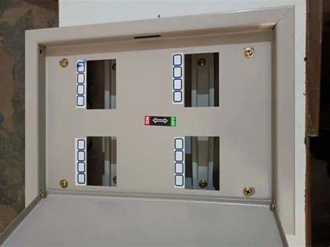 4 Way Tpn Double Door Distribution Box At Rs 400 Piece Pvc