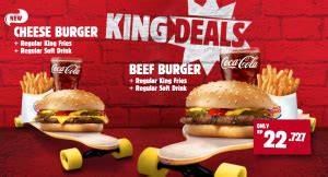 Burger King Indonesia Delivery Menu dan Harga - Harga Menu