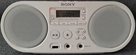 Radioodtwarzacz Cd Sony Zs Ps Bia Y Typu Boombox Jak Nowy K Odzko