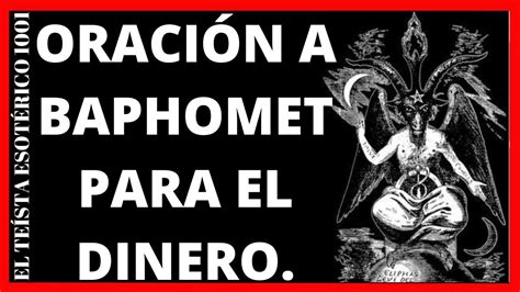 Te 2608 Oración A Baphomet Para Tener Dinero En Abundancia Gnosis De