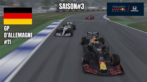 F1 2019 CARRIÈRE SAISON 3 11 GROSSE REMONTADA SOUS LA PLUIE GP D