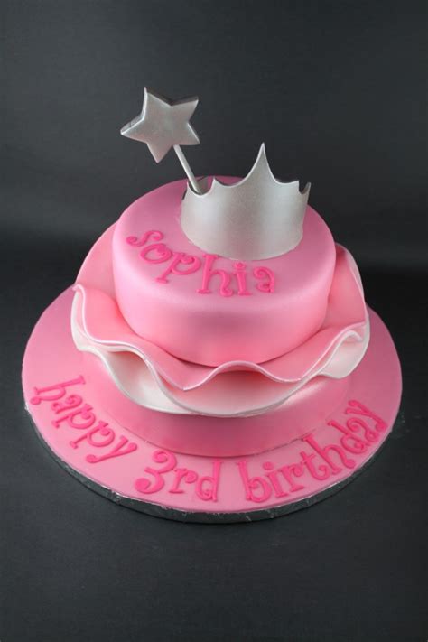 Pink Princess Ruffle Cake Lil Miss Cakes