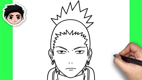 How To Draw Shikamaru Naruto Easy Step By Step Youtube