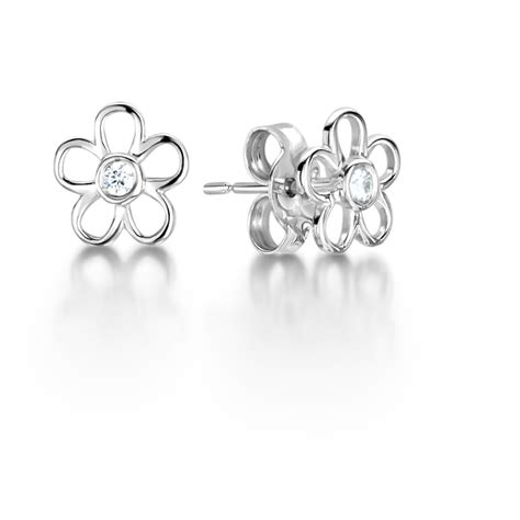 Daisy Stud Earrings Martins Jewellers