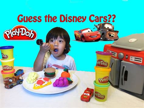 Play Doh Disney Cars Guessing Game Guess Who Lighting Mcqueen Disney