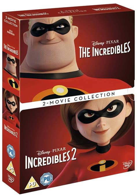 Incredibles 2 Movie Collection DVD Box Set Free Shipping Over 20