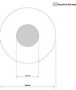 cd  dvd  silk screen printing design template