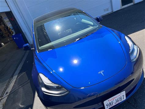 Tesla Model Blue Metallic Detailership