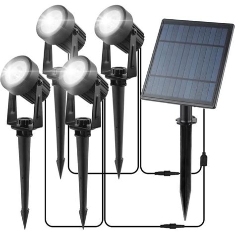 Spot Solaire Exterieur Ip Lampe Solaire Exterieur Jardin Decorative