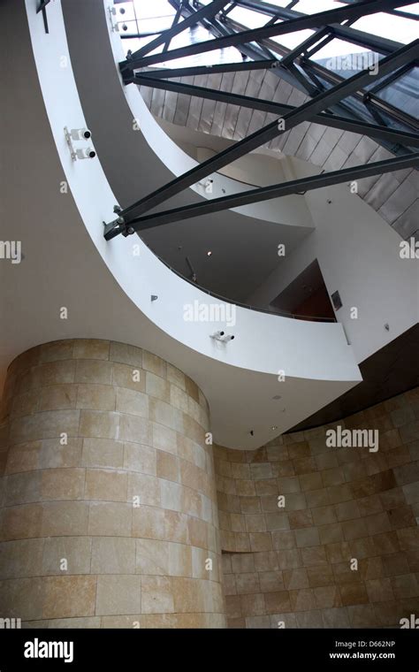 Guggenheim museum bilbao interior hi-res stock photography and images ...