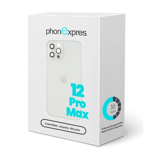 Sustitución de chasis iPhone 12 Pro Max Blanco phonexpres