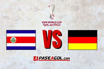 Costa Rica Vs Alemania En Vivo Mundial Qatar Donde Ver Pase A Gol