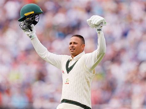 Cricket Usman Khawaja S First Test Hundred In England Leads Australia